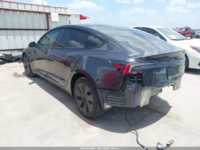 Продаж на аукціоні авто 2025 Tesla Model 3 Long Range Rear-wheel Drive/standard Rear-wheel Drive, vin: 5YJ3E1EAXSF899461, номер лоту: 45436850