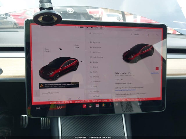 Tesla Model 3 Long Range/mid Range/standard Range/standard Range Plus 2019 5YJ3E1EA1KF411045 Image 17