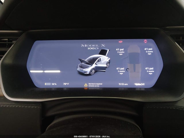Aukcja sprzedaży 2018 Tesla Model X, vin: 5YJXCDE22JF136995, numer aukcji: 45436951