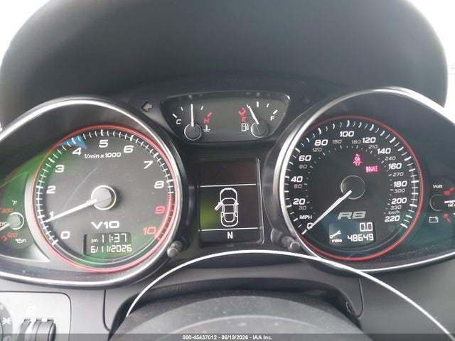 Aukcja sprzedaży 2012 Audi R8 5.2l, vin: WUAVNAFGXCN003015, numer aukcji: 45437012