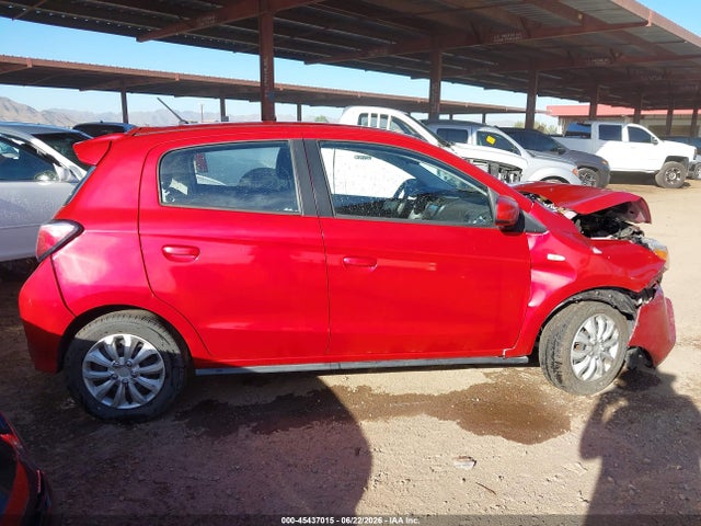 2021 Mitsubishi Mirage Carbonite Edition/es/le მანქანა იყიდება აუქციონზე, vin: ML32AUHJ3MH013023, აუქციონის ნომერი: 45437015