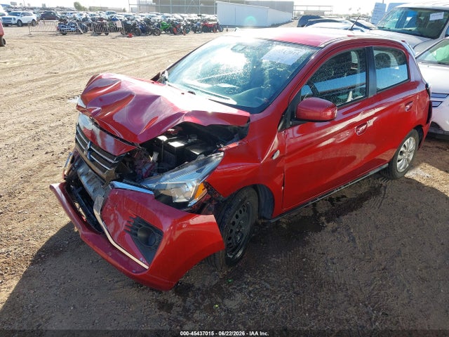 2021 Mitsubishi Mirage Carbonite Edition/es/le მანქანა იყიდება აუქციონზე, vin: ML32AUHJ3MH013023, აუქციონის ნომერი: 45437015
