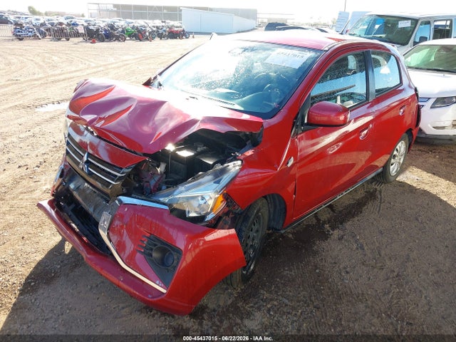 2021 Mitsubishi Mirage Carbonite Edition/es/le მანქანა იყიდება აუქციონზე, vin: ML32AUHJ3MH013023, აუქციონის ნომერი: 45437015