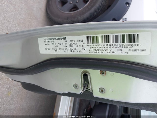 45437027 :رقم المزاد ، 1D7RV1GT6AS243466 vin ، 2010 Dodge Ram 1500 Slt/sport/trx مزاد بيع