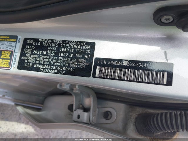 KIA RIO LX 2016 KNADM4A38G6560441 Image 9