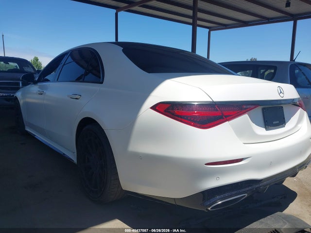 45437087 :رقم المزاد ، W1K6G7GB9NA106508 vin ، 2022 Mercedes-benz S 580 4matic مزاد بيع