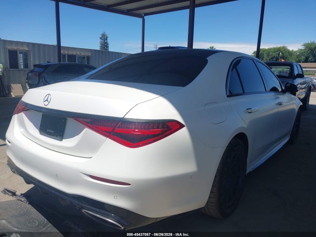 45437087 :رقم المزاد ، W1K6G7GB9NA106508 vin ، 2022 Mercedes-benz S 580 4matic مزاد بيع