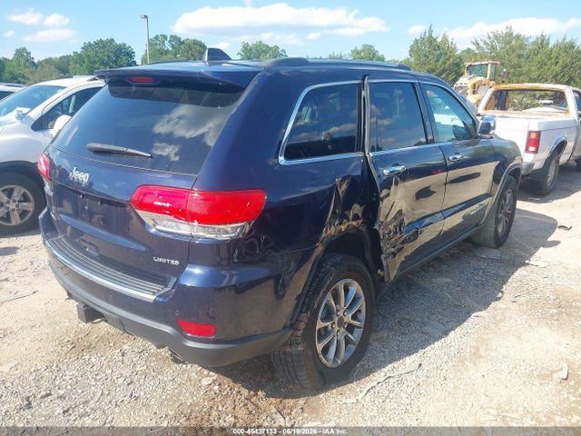 Aukcja sprzedaży 2016 Jeep Grand Cherokee Limited, vin: 1C4RJFBT2GC328088, numer aukcji: 45437133