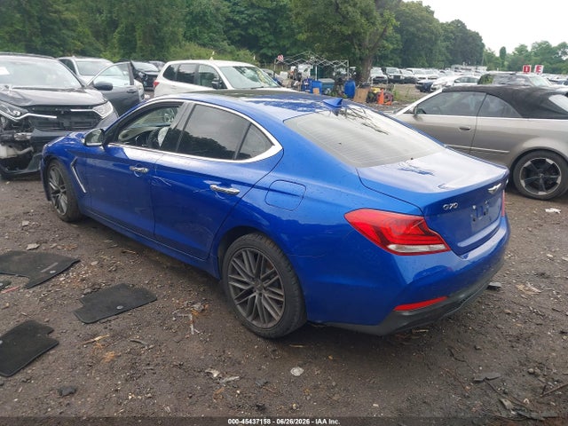 Продажа на аукционе авто 2019 Genesis G70 2.0t Advanced, vin: KMTG34LAXKU025731, номер лота: 45437158