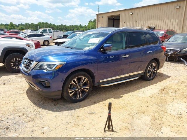 Auction sale of the 2017 Nissan Pathfinder Platinum, vin: 5N1DR2MN2HC652522, lot number: 45437174