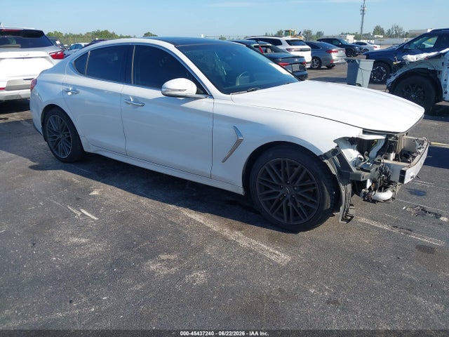 Auction sale of the 2019 Genesis G70 2.0t Advanced, vin: KMTG34LA2KU017784, lot number: 45437240