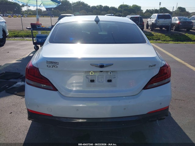 Aukcja sprzedaży 2019 Genesis G70 2.0t Advanced, vin: KMTG34LA2KU017784, numer aukcji: 45437240