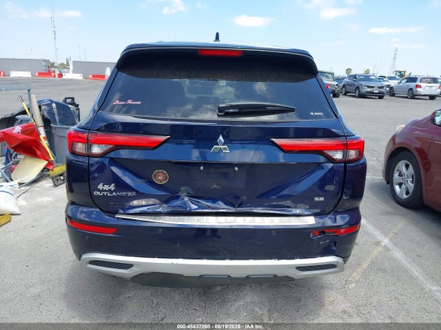 2022 Mitsubishi Outlander Black Edition S-awc/se 2.5 S-awc/se Launch Edition S-awc მანქანა იყიდება აუქციონზე, vin: JA4J4UA88NZ080486, აუქციონის ნომერი: 45437260