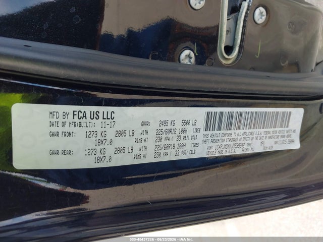 1C4PJMDX0JD599342 Jeep Cherokee Limited 4x4