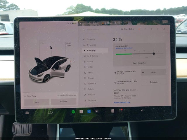 Tesla Model 3 Long Range/mid Range/standard Range/standard Range Plus 2019 5YJ3E1EAXKF345000 Image 17