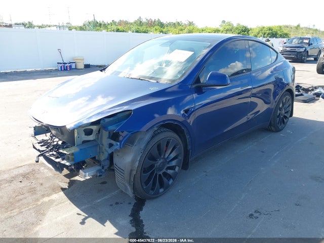 Aukcja sprzedaży 2022 Tesla Model Y Performance Dual Motor All-wheel Drive, vin: 7SAYGDEF9NF565054, numer aukcji: 45437622