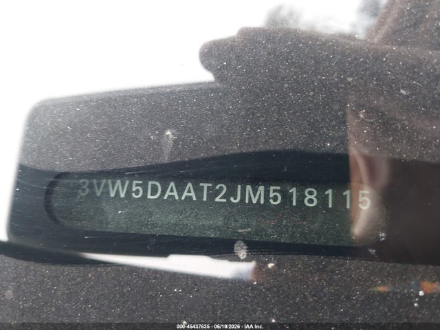 Продаж на аукціоні авто 2018 Volkswagen Beetle, vin: 3VW5DAAT2JM518115, номер лоту: 45437635