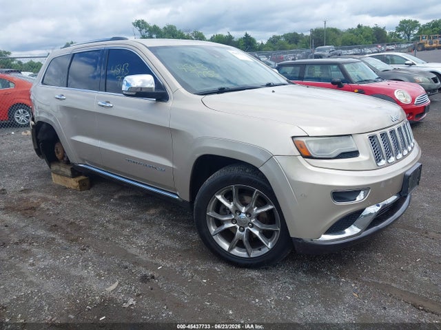 Продаж на аукціоні авто 2014 Jeep Grand Cherokee Summit, vin: 1C4RJFJT3EC148410, номер лоту: 45437733