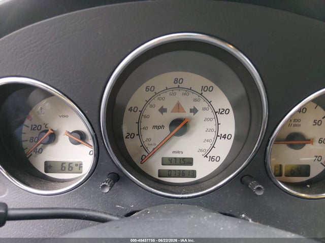 45437755 :رقم المزاد ، WDBKK65F93F282979 vin ، 2003 Mercedes-benz Slk 320 مزاد بيع
