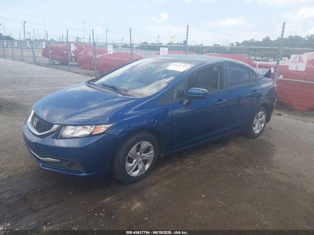 Honda Civic Lx 2014 2HGFB2F57EH500079 Image 2