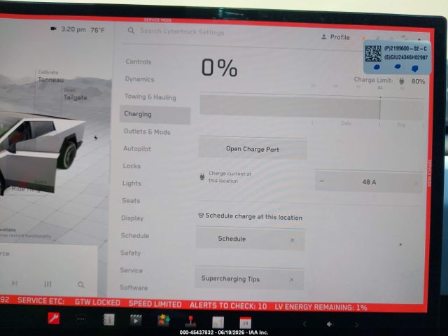 7G2CEHEE0SA060392 Tesla Cybertruck