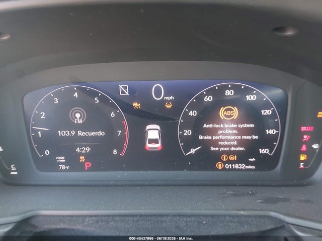 1HGCY1F33RA037923 Honda ACCORD EX