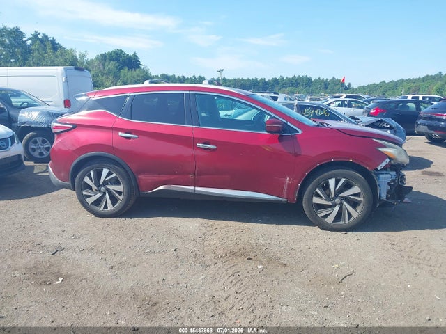 5N1AZ2MH0FN257821 Nissan Murano Platinum
