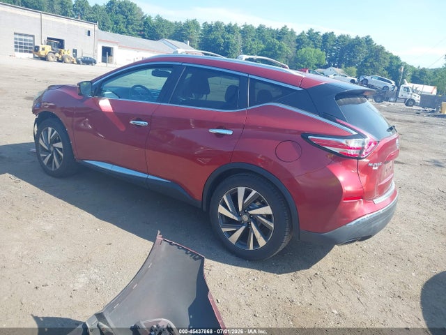 5N1AZ2MH0FN257821 Nissan Murano Platinum