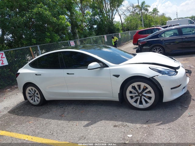 Продажа на аукционе авто 2022 Tesla Model 3 Long Range Dual Motor All-wheel Drive, vin: 5YJ3E1EB8NF255177, номер лота: 45437885