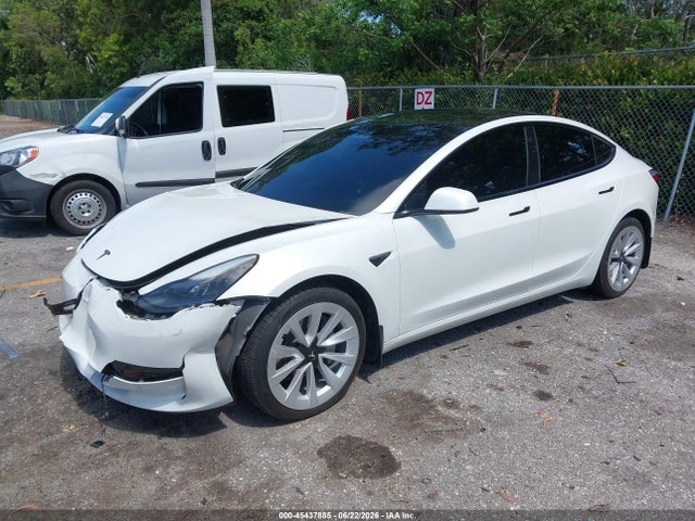 Продажа на аукционе авто 2022 Tesla Model 3 Long Range Dual Motor All-wheel Drive, vin: 5YJ3E1EB8NF255177, номер лота: 45437885