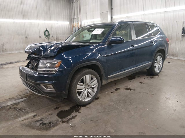 2019 Volkswagen Atlas 3.6l V6 Sel მანქანა იყიდება აუქციონზე, vin: 1V2MR2CA6KC540380, აუქციონის ნომერი: 45437940