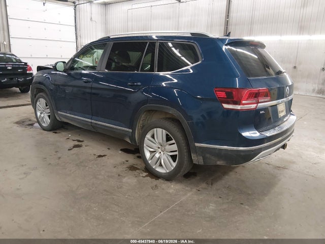 2019 Volkswagen Atlas 3.6l V6 Sel მანქანა იყიდება აუქციონზე, vin: 1V2MR2CA6KC540380, აუქციონის ნომერი: 45437940