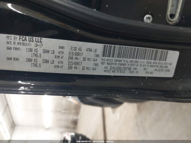 2018 Jeep Compass Trailhawk 4x4 მანქანა იყიდება აუქციონზე, vin: 3C4NJDDB5JT207302, აუქციონის ნომერი: 45438102