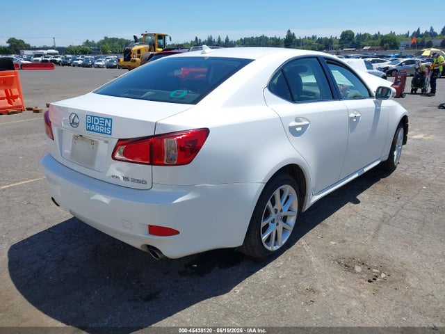 Aukcja sprzedaży 2013 Lexus Is 250, vin: JTHCF5C20D5063886, numer aukcji: 45438120