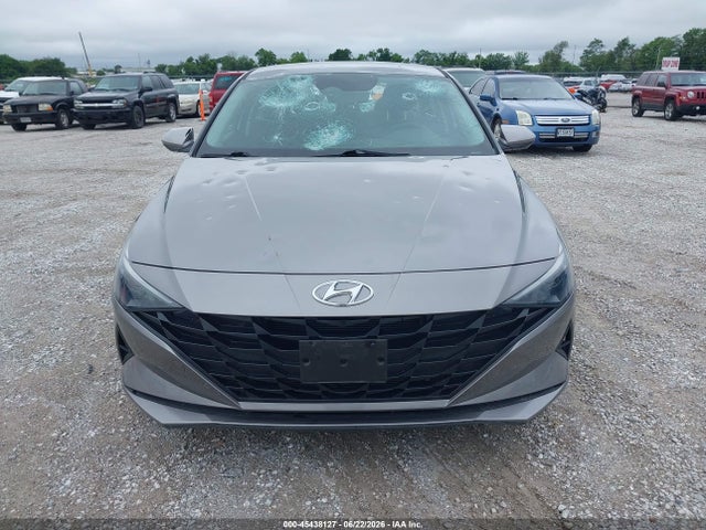 KMHLM4AJ2PU084241 Hyundai Elantra Hybrid Blue