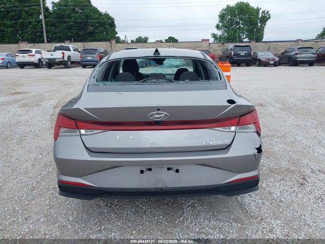 KMHLM4AJ2PU084241 Hyundai Elantra Hybrid Blue