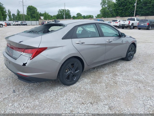 KMHLM4AJ2PU084241 Hyundai Elantra Hybrid Blue
