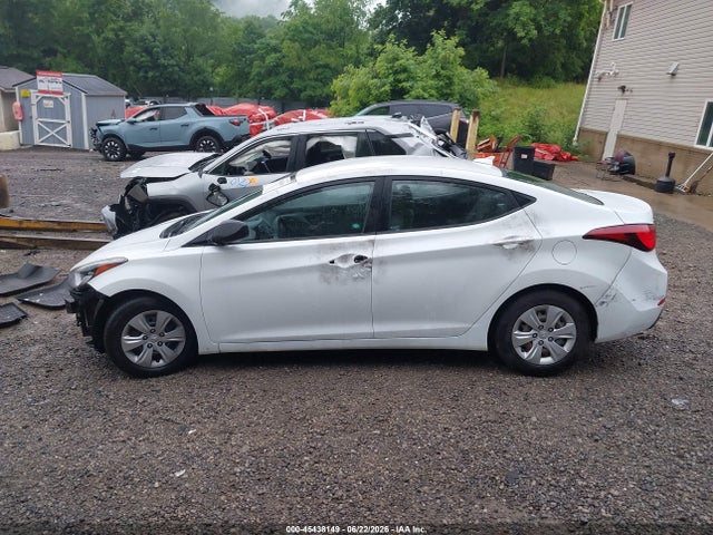 2016 Hyundai Elantra Se მანქანა იყიდება აუქციონზე, vin: 5NPDH4AE7GH756482, აუქციონის ნომერი: 45438149