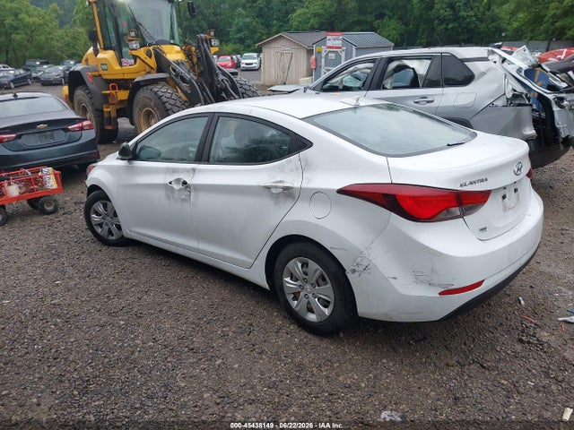 2016 Hyundai Elantra Se მანქანა იყიდება აუქციონზე, vin: 5NPDH4AE7GH756482, აუქციონის ნომერი: 45438149