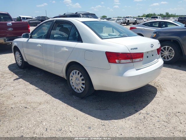 2008 Hyundai Sonata Gls მანქანა იყიდება აუქციონზე, vin: 5NPET46C98H312239, აუქციონის ნომერი: 45438157
