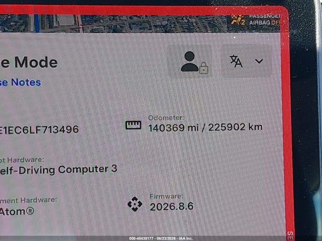 Продаж на аукціоні авто 2020 Tesla Model 3 Performance Dual Motor All-wheel Drive, vin: 5YJ3E1EC6LF713496, номер лоту: 45438177