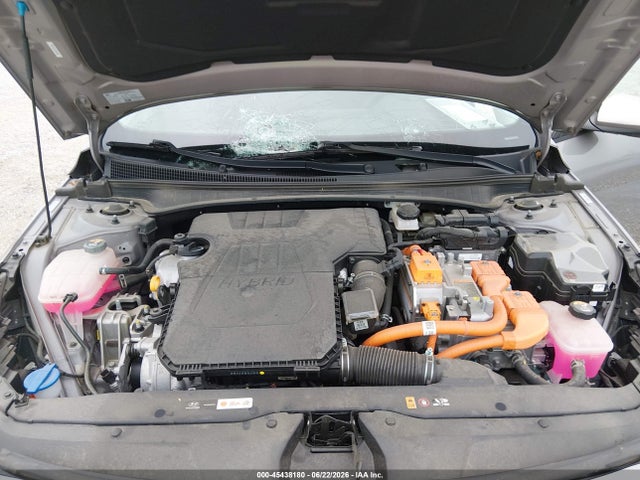 KMHLM4AJ1PU084456 Hyundai Elantra Hybrid Blue