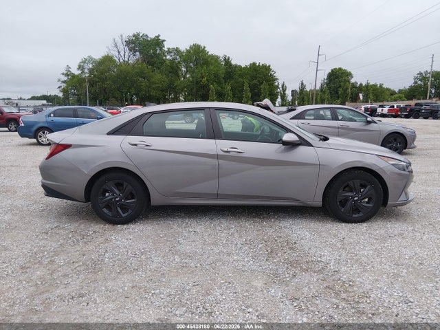 KMHLM4AJ1PU084456 Hyundai Elantra Hybrid Blue