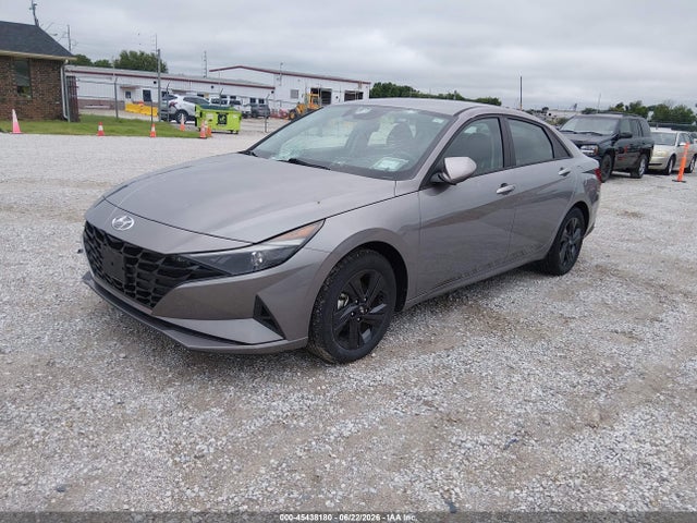 KMHLM4AJ1PU084456 Hyundai Elantra Hybrid Blue