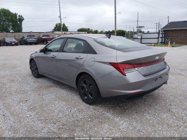 KMHLM4AJ1PU084456 Hyundai Elantra Hybrid Blue
