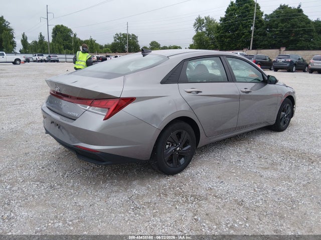 KMHLM4AJ1PU084456 Hyundai Elantra Hybrid Blue