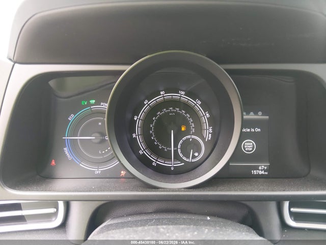 KMHLM4AJ1PU084456 Hyundai Elantra Hybrid Blue