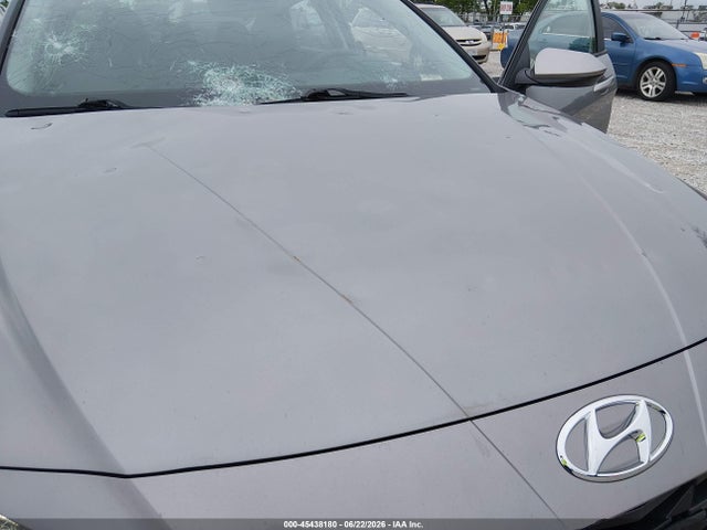KMHLM4AJ1PU084456 Hyundai Elantra Hybrid Blue