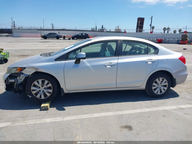 2012 Honda Civic Lx მანქანა იყიდება აუქციონზე, vin: 19XFB2F56CE310541, აუქციონის ნომერი: 45438235