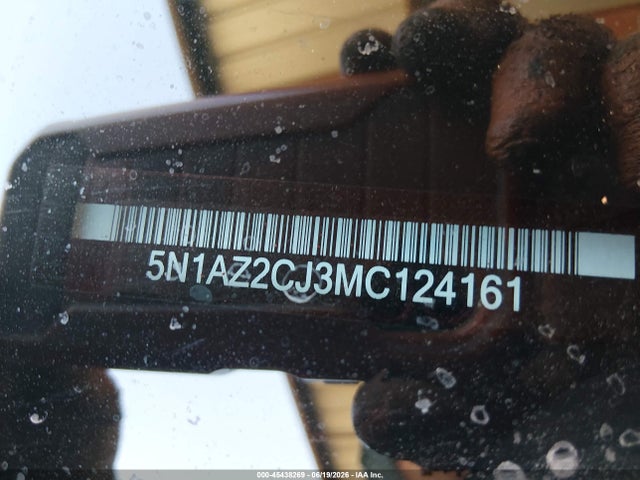 5N1AZ2CJ3MC124161 Nissan Murano Sl Fwd